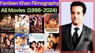 Fardeen Khan All Movies List 19982024  Fardeen Khan Filmography  Hit Or Flop  Blockbuster [upl. by Jedthus571]