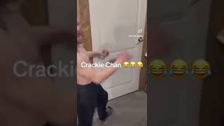 Crackie chan 😂😂😂 memes fighting jackiechan crazy screaming funny shorts crack [upl. by Marsh2]