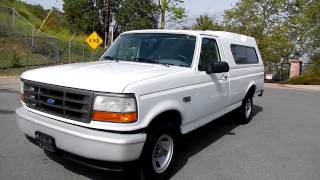 1995 Ford F150 Pickup Truck 1 Owner Low Miles [upl. by Janifer138]