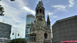 DIE KAISERWILHELMGEDÄCHTNISKIRCHE IN BERLIN GLOCKEN 13 JULI 2019 THE MEMORIAL CHURCH [upl. by Nnodnarb]