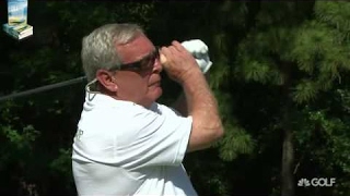 Fuzzy Zoeller Smokes a Golf Drive 2016 Insperity PGA Tour Champions [upl. by Hsemar921]