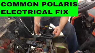 Polaris SXSUTV Common Electrical Fix [upl. by Nosdivad]