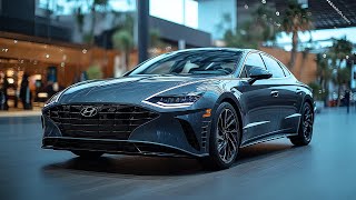 2025 Hyundai Sonata Hybrid Review  Fuel Efficiency Features and Driving Experience [upl. by Kcirreg]