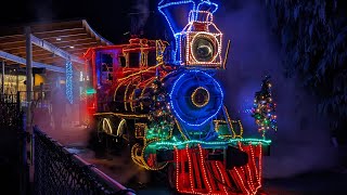 Oregon Zoo Lights Railfanning 2022 [upl. by Nirel]