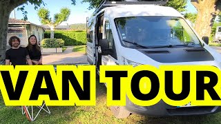 VANTOUR  CE CAMION FOURGON OFFROAD 4X4 EST UN MONSTRE [upl. by Alphonsa]