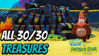 Treasonous Treasure TrophyAchievement  All 3030 Treasures In The Dump  The Patrick Star Game [upl. by Ahsat]