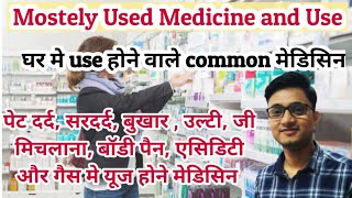 Commonly Used Medicine  OTC Medicine List  common medicine names and their uses [upl. by Vieva871]