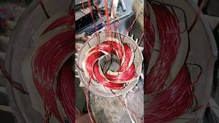 3phase 5hp motor winding completeshortvideo viralshort [upl. by Aramenta]