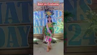 Ms Brazil Best In COSTUME unitednations bestincostume colorful shorts feelingpretty [upl. by Amr]