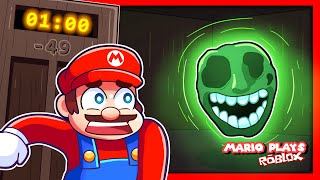 Mario Plays ROBLOX DOORS BACKDOORS NEW UPDATE [upl. by Markus464]