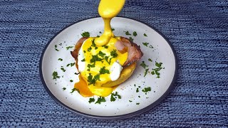 Hollandaise Sauce in 3 Minutes  Easy Hollandaise Sauce Recipe  RECIPE CASTLE [upl. by Melisandra]