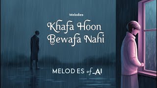 Khafa Hoon Bewafa NahiAI VersionRomantic Songs 2024  Latest Hindi Song 2024  New hindi song 2024 [upl. by Averat]