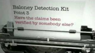 The Baloney Detection Kit by Michael Shermer Part 1 [upl. by Chemar]