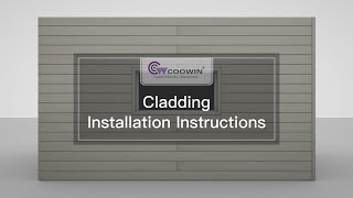 COOWIN® Composite Cladding Installation Instructions [upl. by Trubow]