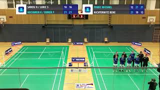 Badminton Mödling vs UBSC Wolfurt [upl. by Toile818]