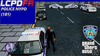 GTA 4 EFLC MOD LCPDFR RC32 POLICE PATROL NYPD TIME SQUARE BROADWAY CENTRAL PARK MANHATTAN MINTOWN [upl. by Levona]