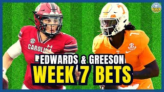 SEC Football Week 7 Betting Picks amp Game Predictions  Bets amp Ballgames [upl. by Kcerred690]