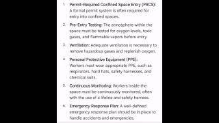 Confined Space  Examples of Confined Space  Safety Measures in Confined Space hsestudyguide [upl. by Kubiak]