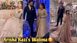 Arisha Razi Khans Walima Vlog arisharazikhan [upl. by Nnayhs]