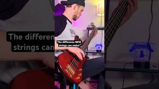 Old bass strings vs NEW  Which sound better [upl. by Atalee]