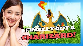 Epic Shiny Charizard My Pokémon Card Unboxing [upl. by Rizas]