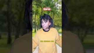 Lil bro got his sister back…😈🔥💀comedy karen roast [upl. by Nojid]