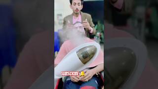 how to steamer facial By Qadir beauty salon ✂️💈 viral steamerfaical steamer beautydestination [upl. by Ifar]