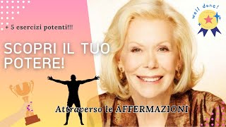 AUTOSTIMA  affermazioni POSITIVE super POTENTI🚀 per migliorare la FIDUCIA in se stessi  Louise Hay [upl. by Reizarf]