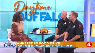 Daytime Buffalo Amherst PD Food Drive starting next week [upl. by Arabelle]