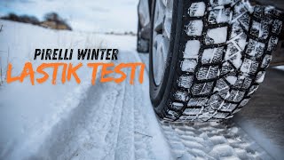 Pirelli Elect PZero Winter ilk kar testiTorres EVX [upl. by Ynogoham]