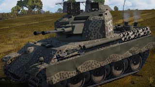 War Thunder Realistic Battle Flakpanzer V Coelian Drop the Bass [upl. by Yetnruoc]