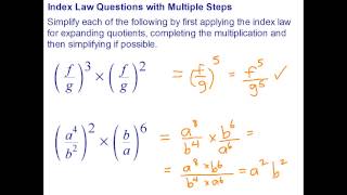 Index Laws  Problem Solving 2 [upl. by Suirtemed]