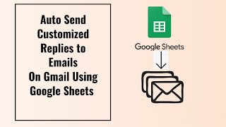 How To Auto Send Customized Replies To Emails On Gmail [upl. by Bryon]