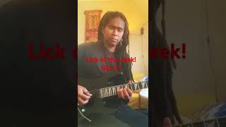 Best licks metalguitarriffs music guitarlesson guitarsolo lickadaychallenge guitarist [upl. by Freeborn897]