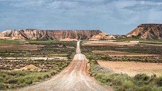 Désert des Bardenas Réales  Espagne [upl. by Airednaxela]