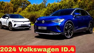 2024 Volkswagen ID 4 Review  2024 Volkswagen ID 4 Release date Interior amp Exterior [upl. by Blinni]