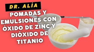 Incorporacion de óxido de zinc y dióxido de titanio en pomadas y emulsiones [upl. by Aneerak]