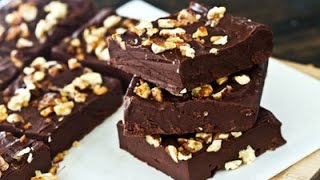 Easy Chocolate Fudge Recipe [upl. by Nnylakcaj615]