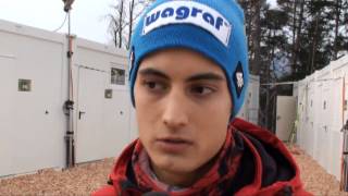 Maciej Kot po kwalifikacjach w Innsbrucku  SkiJumpingpl [upl. by Row]