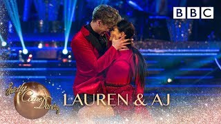 Lauren Steadman and AJ Pritchard Tango to River by Bishop Briggs  BBC Strictly 2018 [upl. by Ellenrad748]