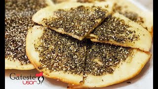 MANAKISH ZAATAR  Deliciu Libanez [upl. by Zsa Zsa552]