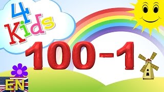 Numbers counting 1001 Reverse Learning Video for children and toddlers english [upl. by Aix316]