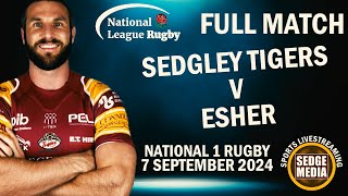 Sedgley Tigers v Esher 7 September 2024 [upl. by Roselyn356]