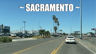 Sacramento California  Driving Tour  USA 2022 [upl. by Akinirt]