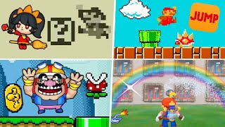 Evolution of Super Mario Microgames in WarioWare 2003  2021 [upl. by Nacul725]