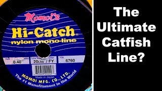 CATFISH FISHING LINE  Testing Momoi Monofilament [upl. by Hankins]