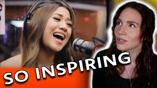 Morissette Amon  Rise Up Andra Day Cover I Artist Reacts I [upl. by Nnylyoj]