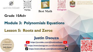 Roots and Zeros  Polynomials Equations [upl. by Aklim104]