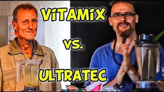 Vitamix vs Ultratec Mixer Test Hochleistungsmixer Test für Smoothies 2015 [upl. by Mima]