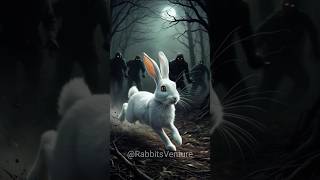 Zombie attack on rabbit  rabbit shorts viralstory youtubeshorts cat kitten funnyanimals ai [upl. by Nai]